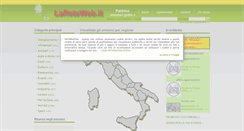 Desktop Screenshot of lareteweb.it